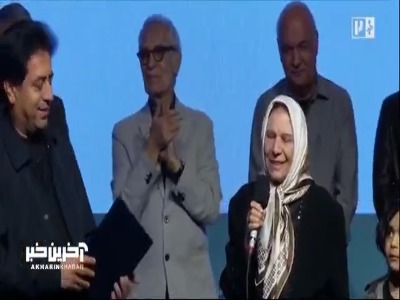 صحبت های مادر محمد بحرانی صداپیشه جناب خان در اختتامیه جشنواره کودک