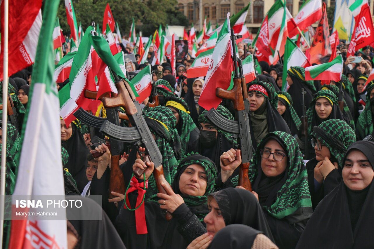 عکس/رزمایش جان فدایان ایران در همدان