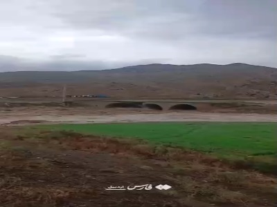 پل قدیمی زیوه در انگوت اردبیل بر اثر سیل تخریب شد