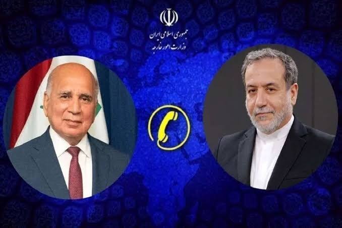 گفتوگوی تلفنی وزرای خارجه ایران و عراق