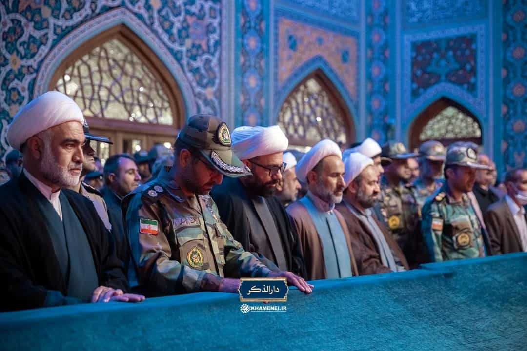 حضور کارکنان قرارگاه منطقهای شمالشرق ارتش در رواق دارالذکر