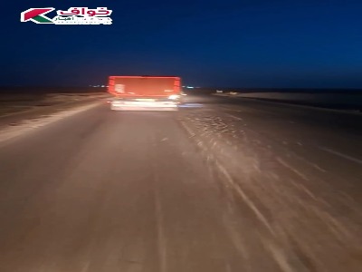 وضعیت خطرناک جاده ارگ خواف