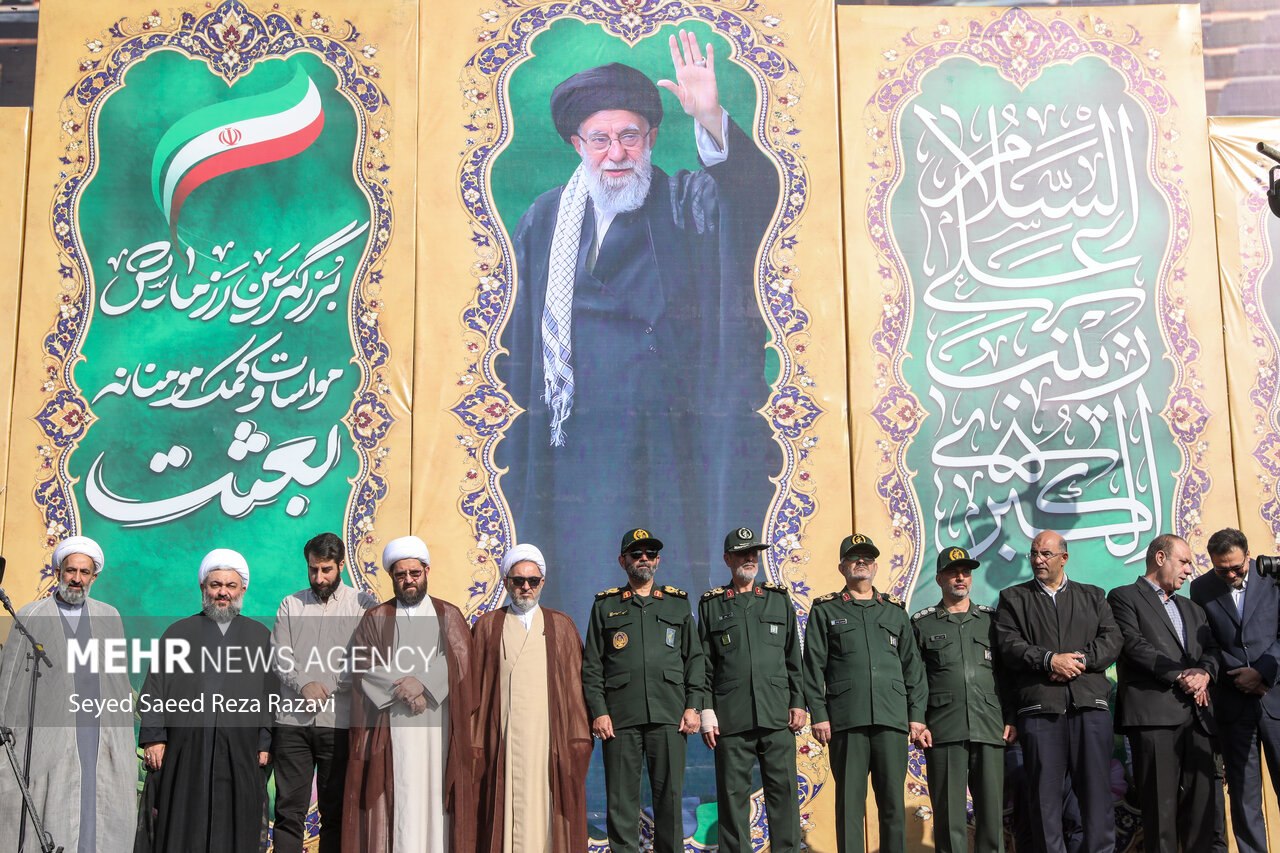 عکس/ رزمایش مواسات و کمک مؤمنانه بعثت