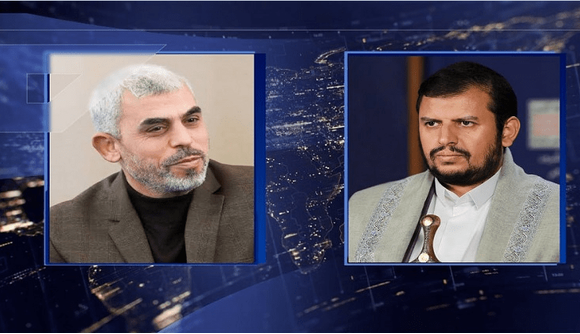 انتشار نامه سید عبدالملک الحوثی به شهید یحیی سنوار