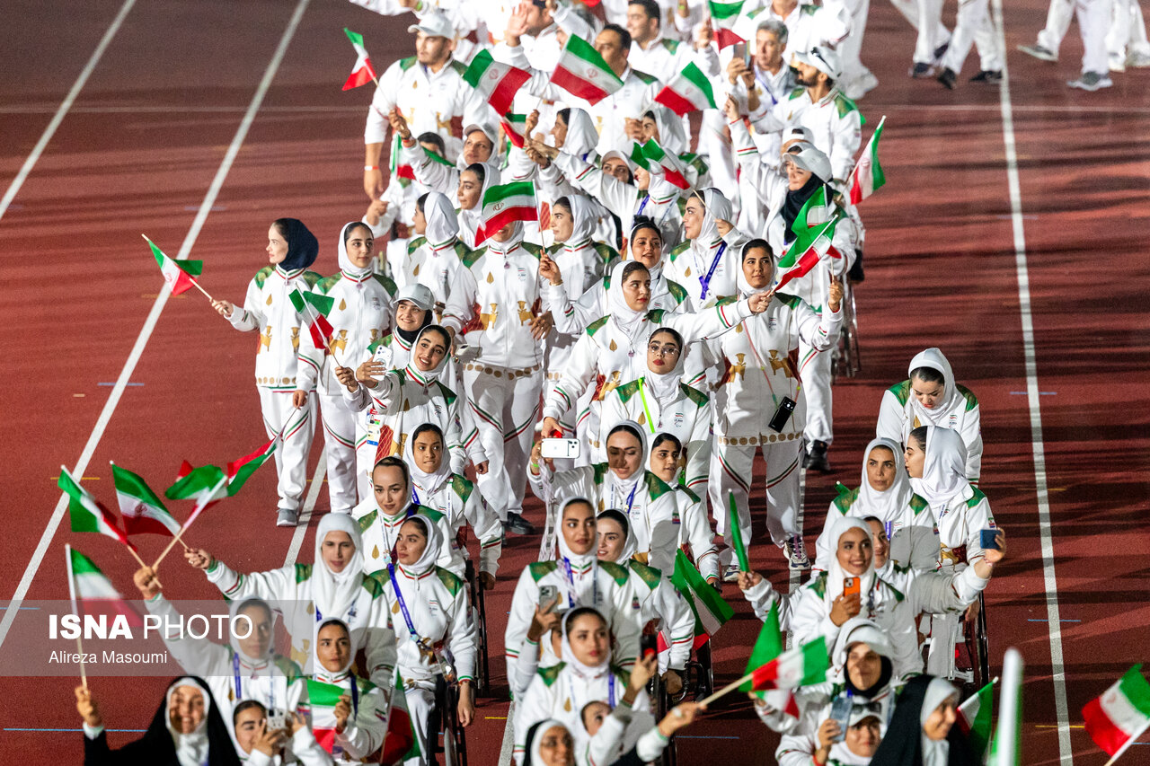 عکس/مراسم افتتاحیه بازیهای پاراآسیایی ناگویا