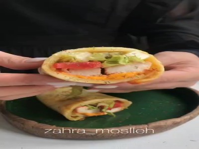 ساندویچ متفاوت و لذیذ