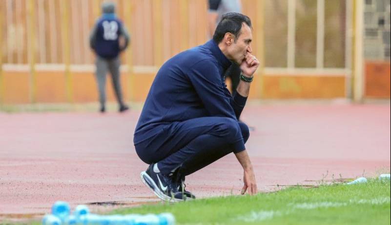عذرخواهی عنایتی از خبرنگاران بعد از دومین باخت