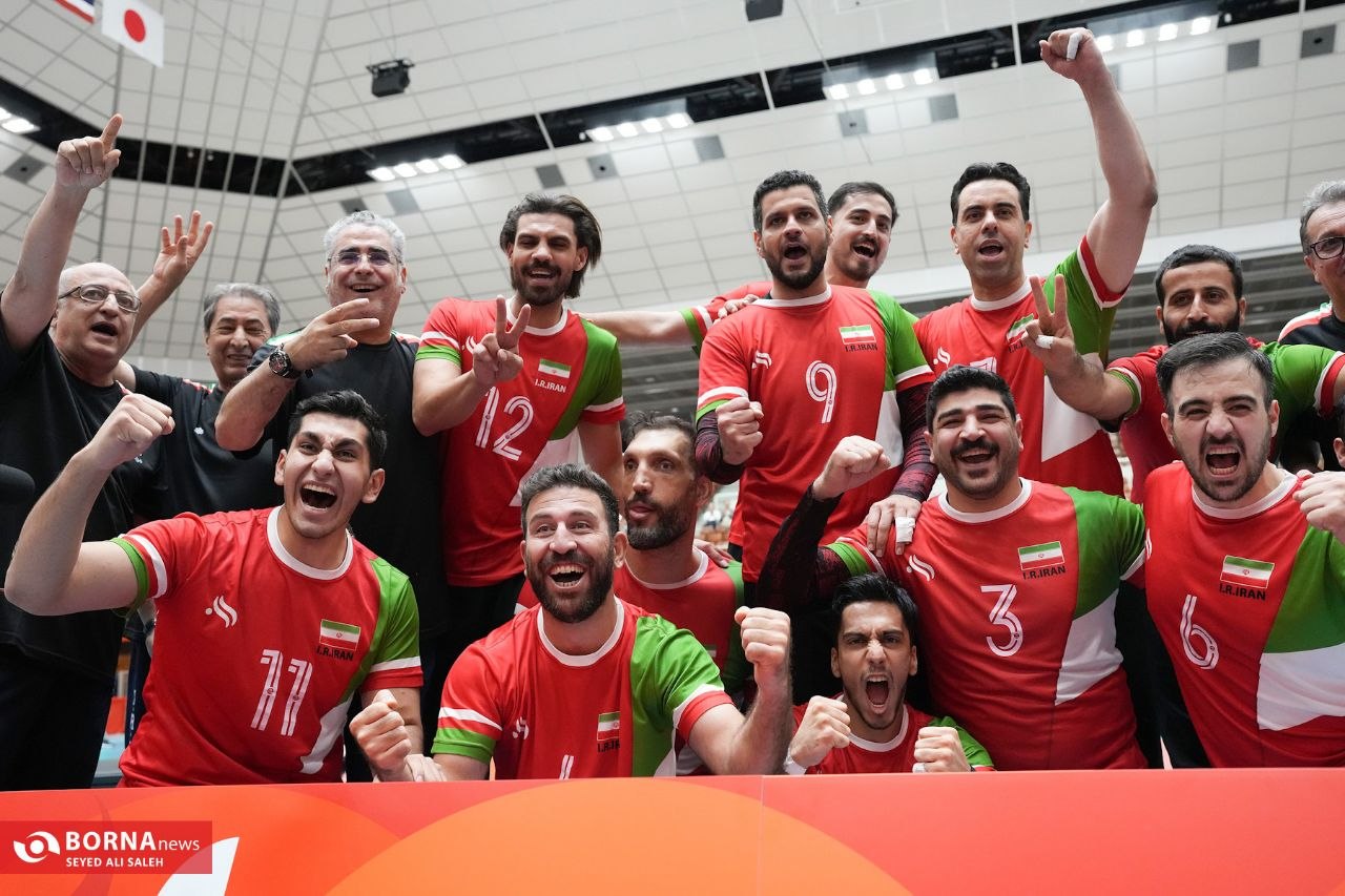 عکس/ دیدار والیبال نشسته ایران و چین در پنجمین دوره بازی های پاراآسیایی