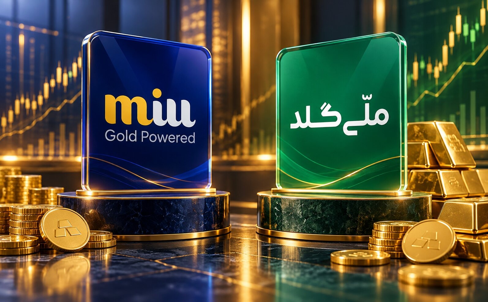 ملّیگلد و میلی گلد یکی نیستند؛ تفاوت دو برند طلای آنلاین