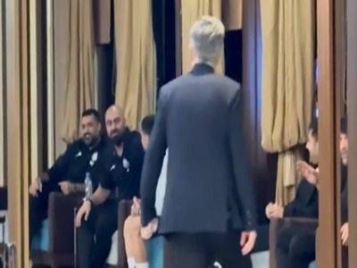 خوش و بش مازیار با شاگرد سابق