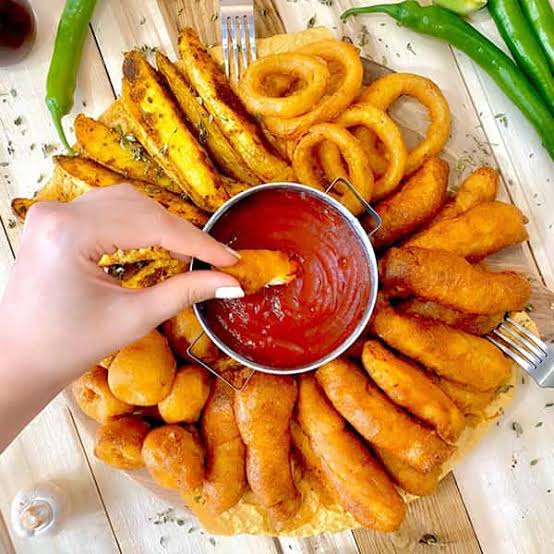 جوجه چینی پفکی رستورانی