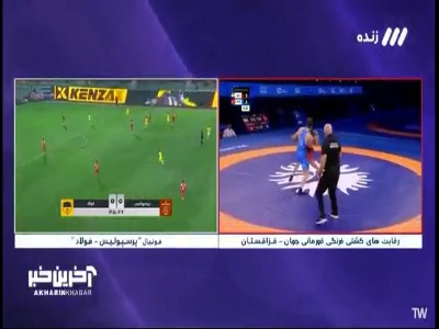 غلامرضا فرخی قهرمان کشتی فرنگی جهان شد