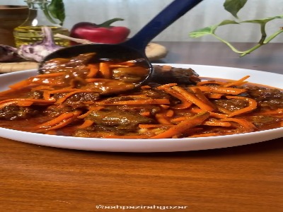 خورشت هویج تبریزی محبوب