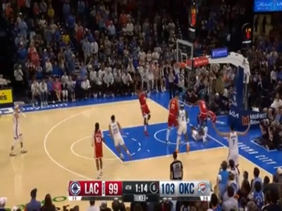 مصدومیت وحشتناک ستارهNBA مقابل لسآنجلس کلیپرز