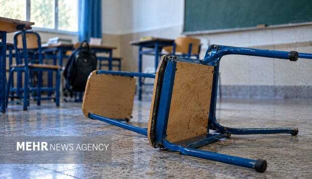 پرتاب صندلی در مدرسه لوشان به مصدومیت دانشآموز انجامید
