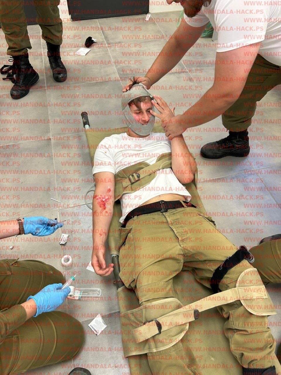عکس/ دسترسی حنظله به اسناد محرمانه یگان عملیات پزشکی ارتش اسرائیل