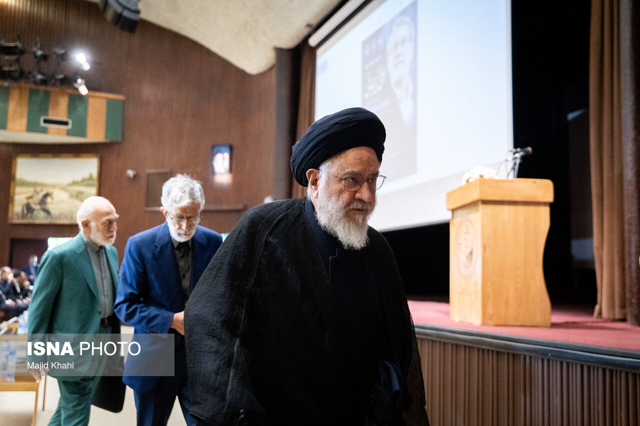 عکس/مراسم یادبود شهید لاریجانی در دانشگاه تهران