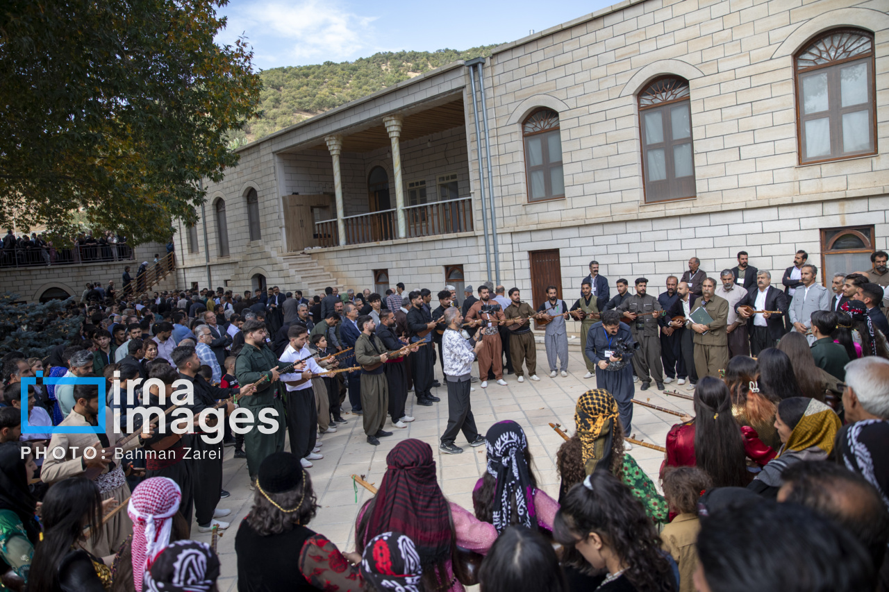 جشن خاونکار در روستای توتشامی دالاهو برگزار شد