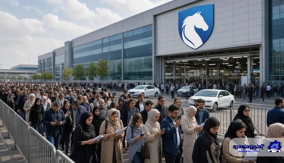 آمار ثبت نام اعلام شد؛ بیش از ۹۰۰ هزار نفر در صف پیش فروش ایران خودرو