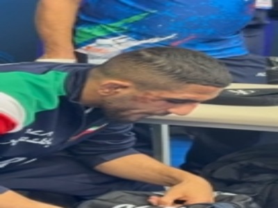 وضعیت خاص صورت رحمان عموزاد
